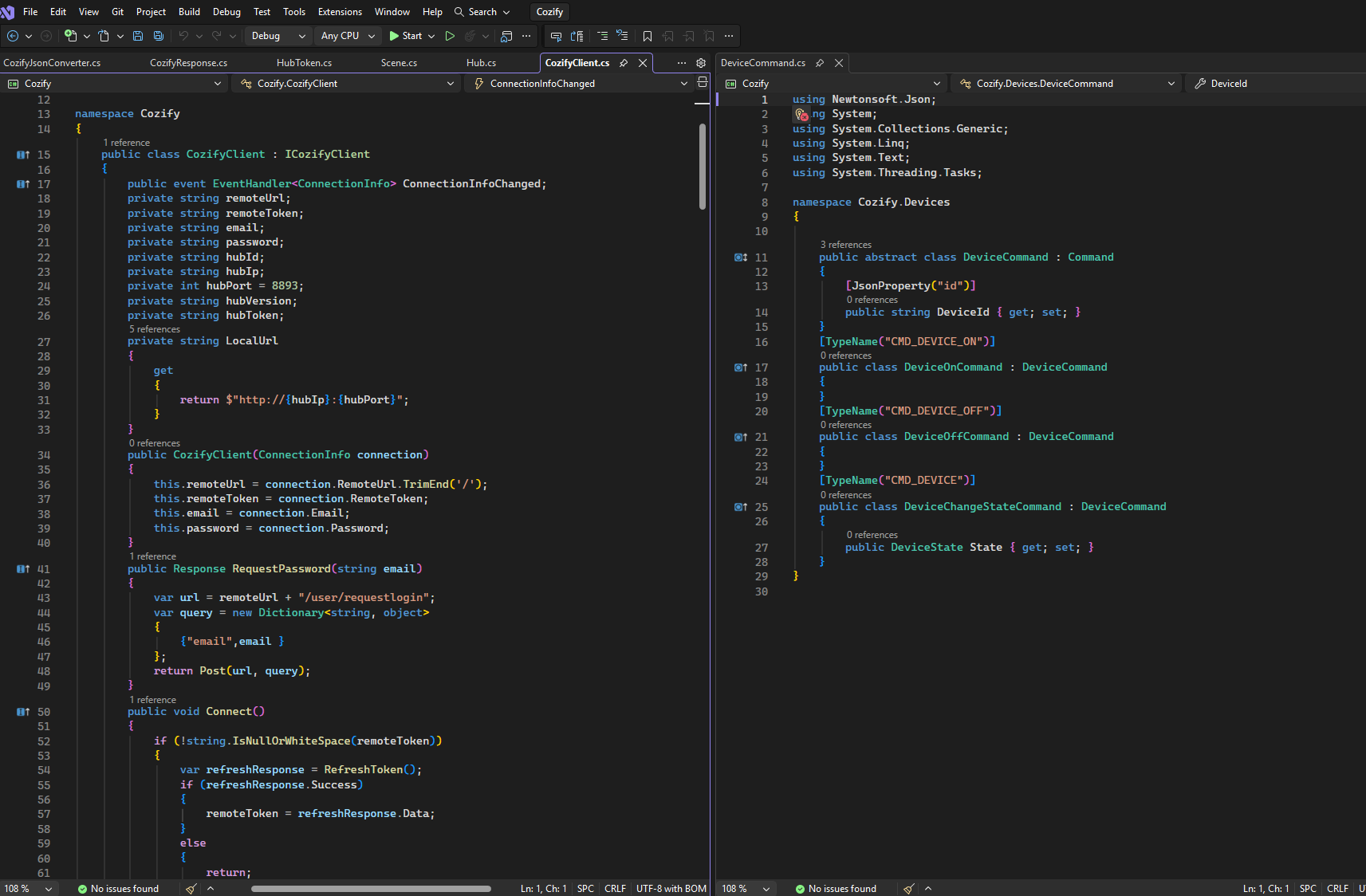 Cozify Client -asiakaskirjasto